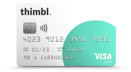 thimbl. credit card