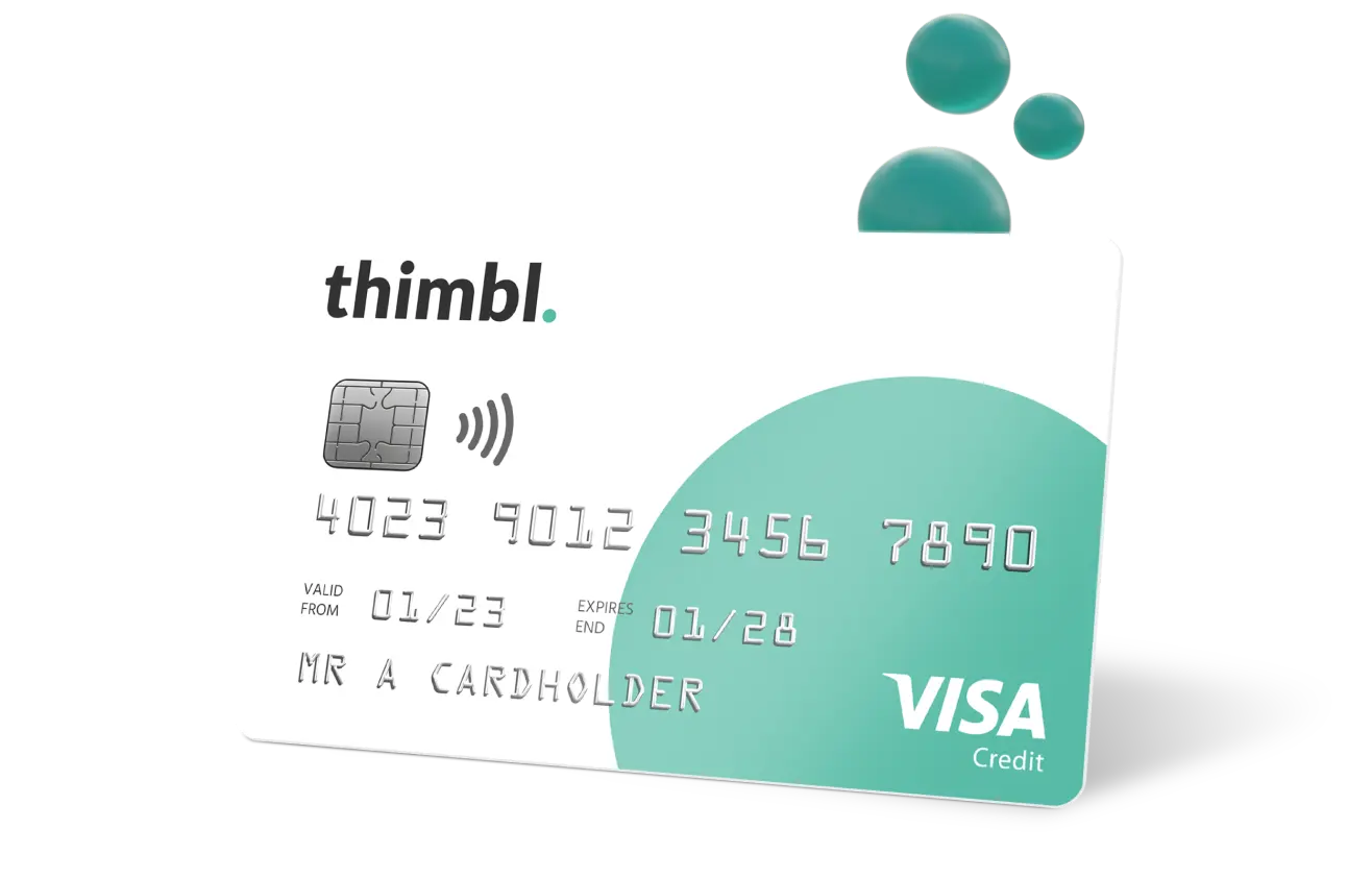 thimbl credit builder card